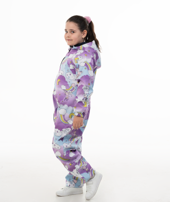Waterproof Softshell Overall Comfy Fantasihjort Jumpsuit