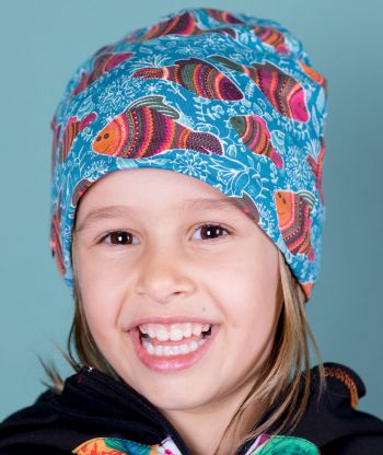Baggy Hat Fish Blue