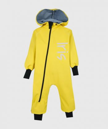 Waterproof Softshell Overall Comfy Yellow Jumpsuit