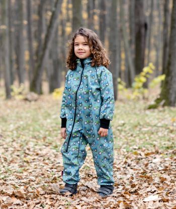 Waterproof Softshell Overall Comfy Tractors Jumpsuit